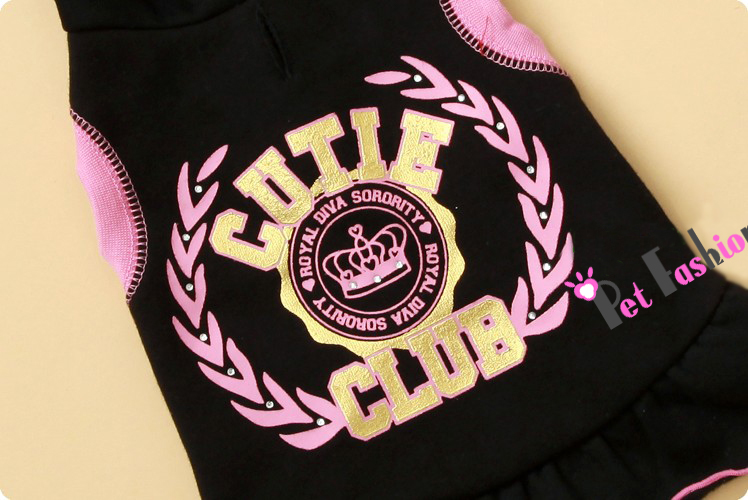 印花金字“皇冠”带帽卫衣3